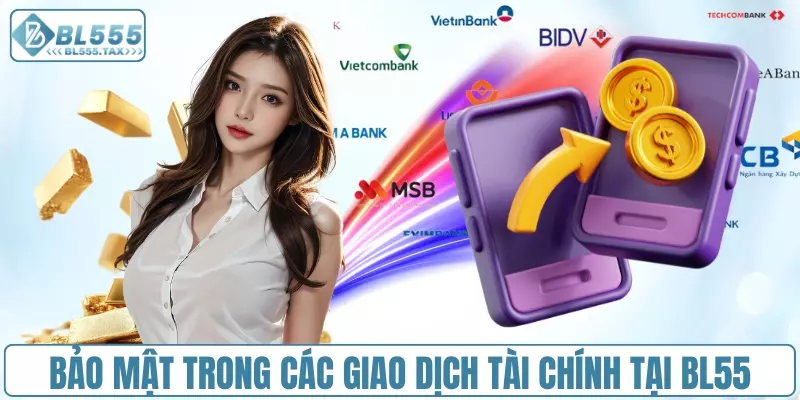Bảo mật trong các giao dịch tài chính tại BL55