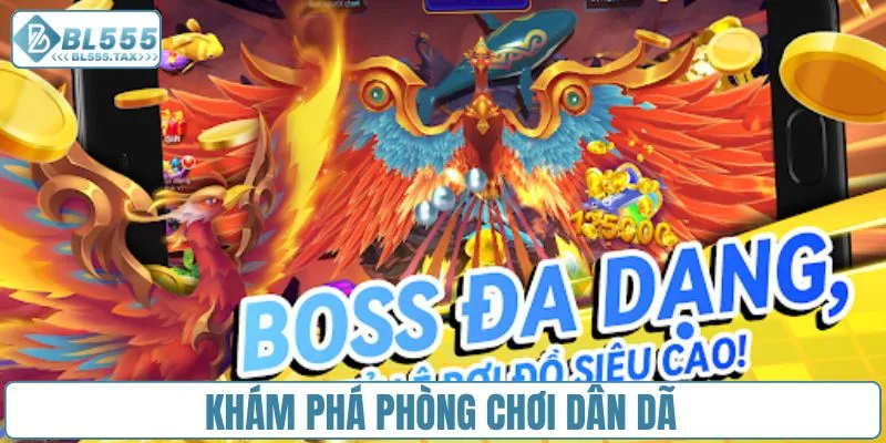 Khám phá phòng chơi dân dã