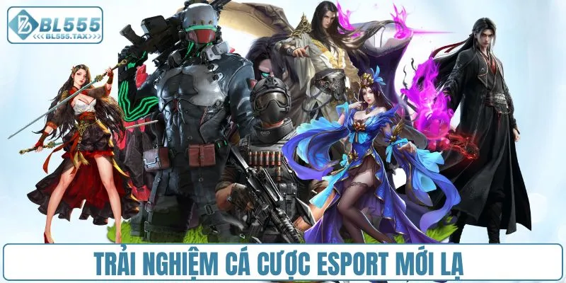 Trải nghiệm cá cược Esport mới lạ